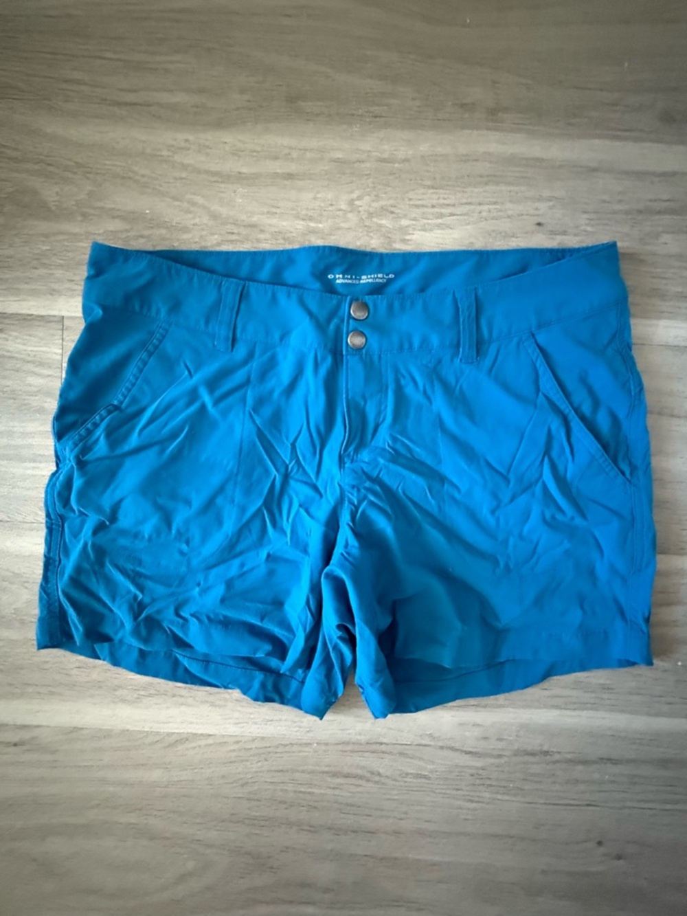 Columbia Women's Blue Outdoor Performance Shorts Size 12